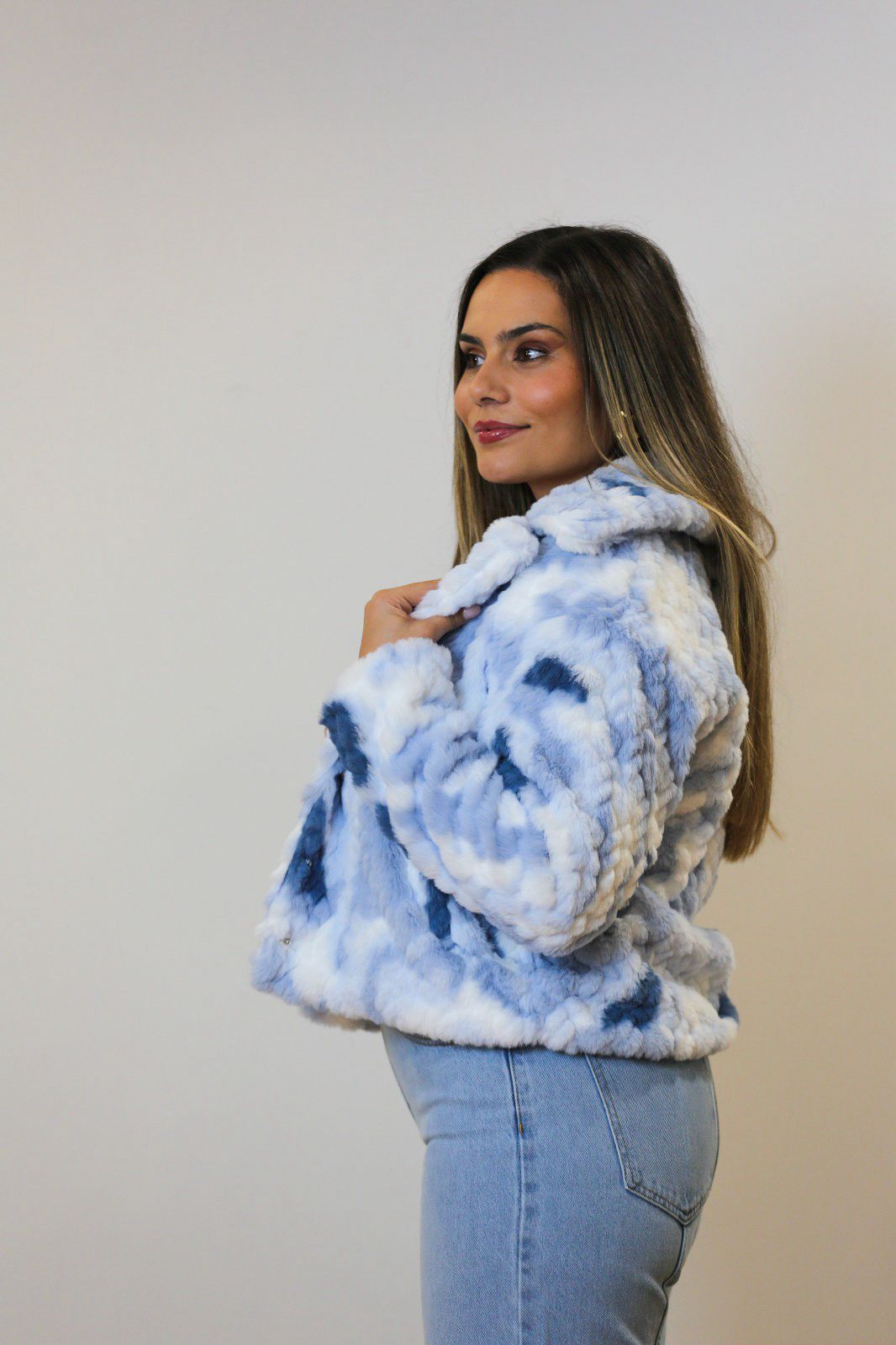 ✨ CASACO TEDDY SKY — O toque mais fofinho do teu inverno