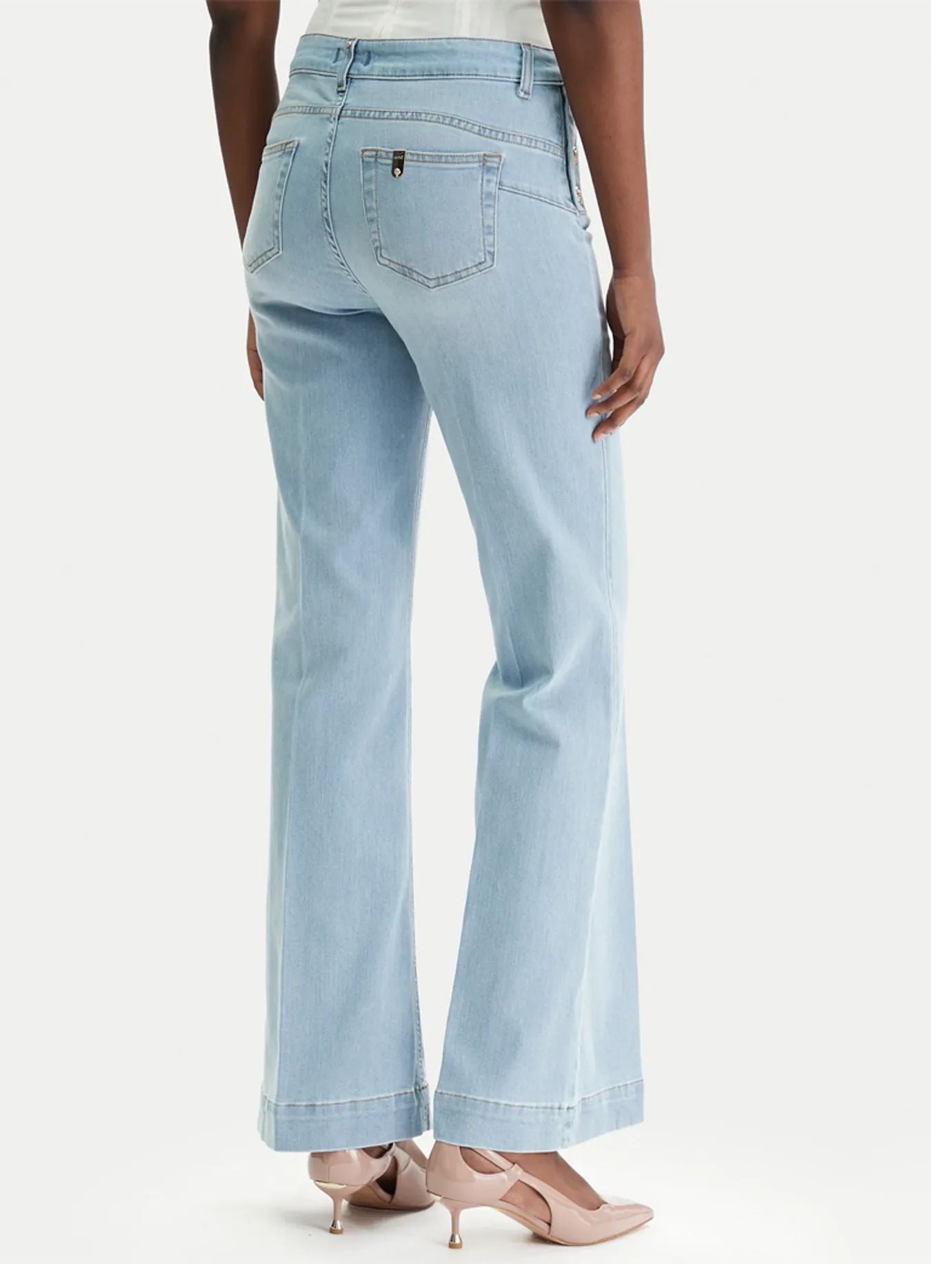 Calça de Ganga Up Flare