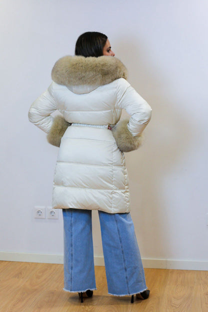 Kispo Branco com Pêlo Natural