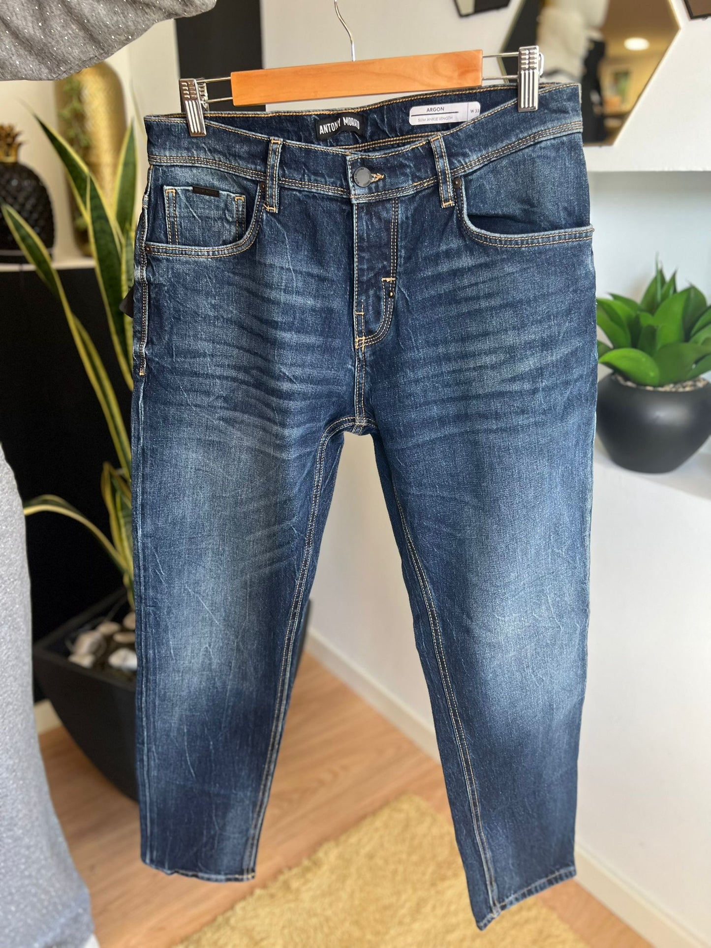 Calças de Ganga Antony Morato – ARGON – Lavagem Escura