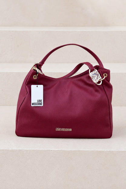 Mala Love Moschino Bordô