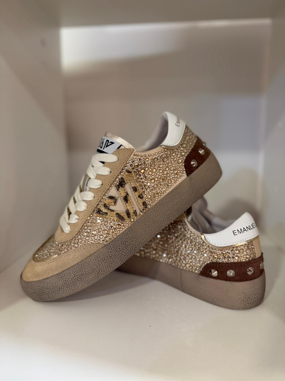 Ténis Wild Sparkle Nude