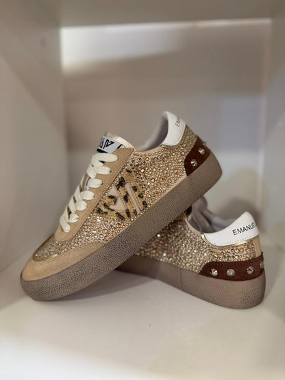 Ténis Wild Sparkle Nude