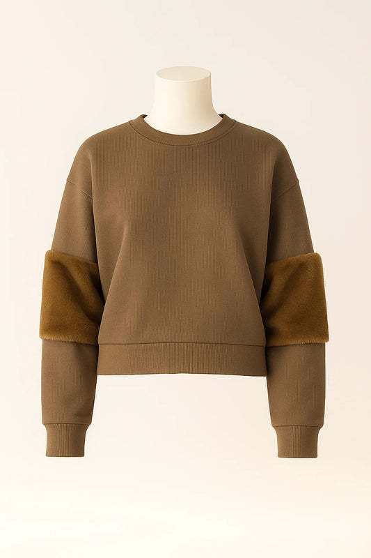 Sweat com Aplicação de Pêlo