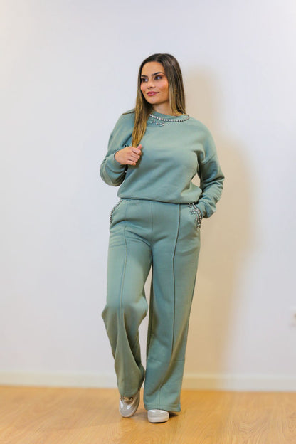 Fato de treino Premium com Aplicações