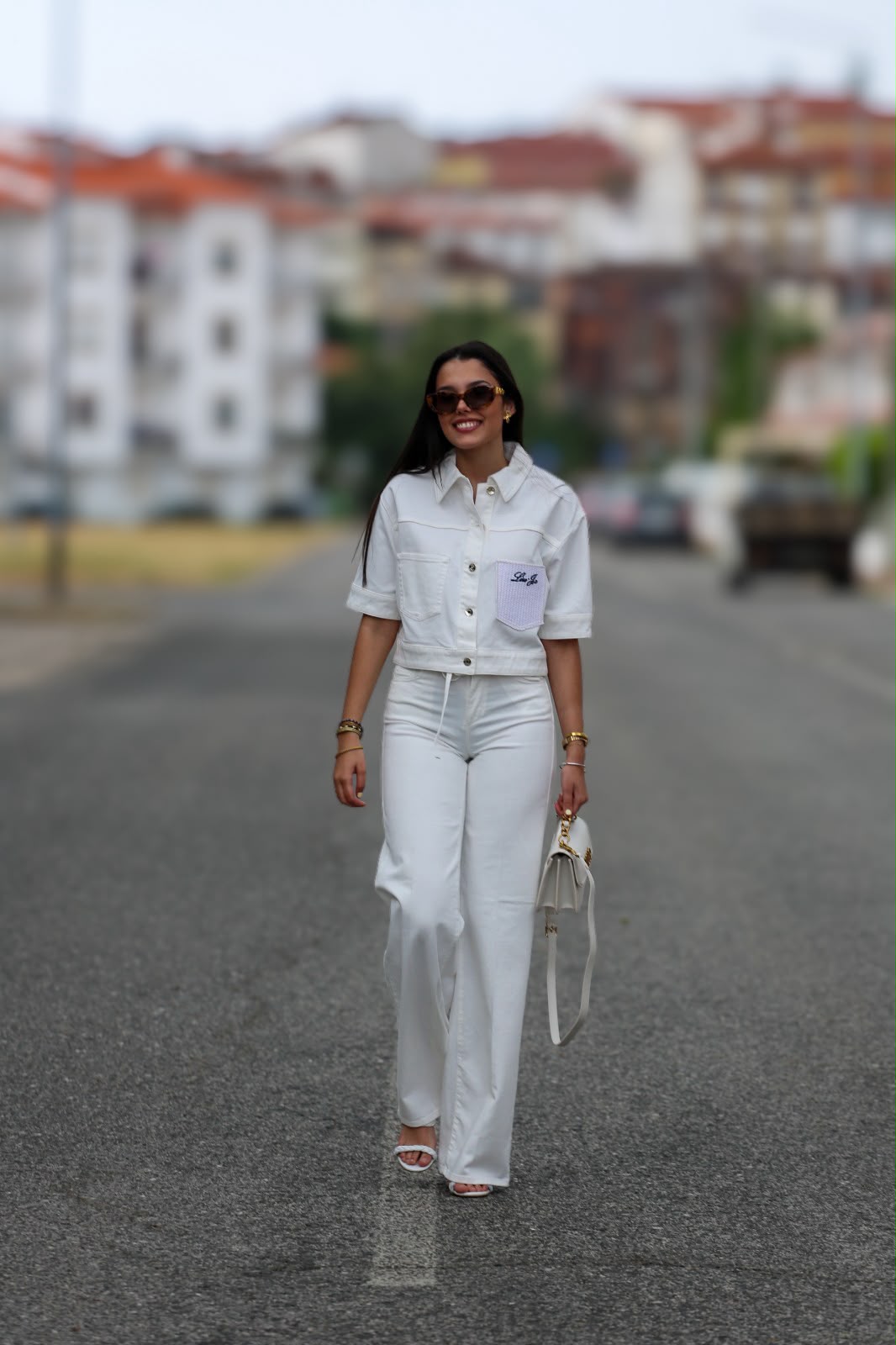Conjunto Colete & Calça Branco
