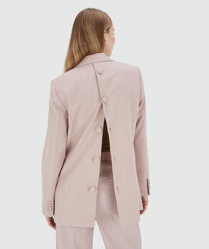 Blazer DILLEN de corte reto