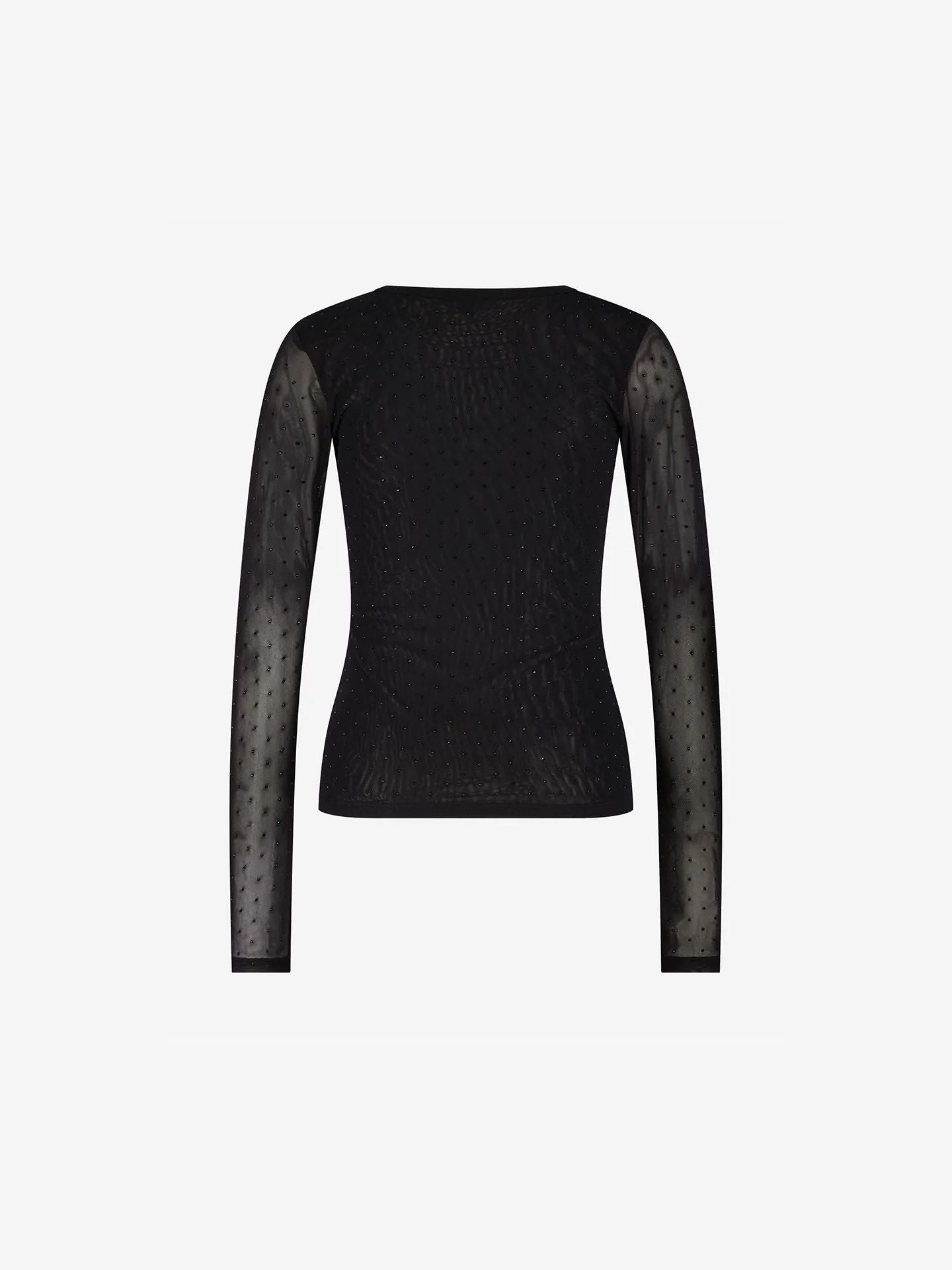 Camisola de malha com tachas