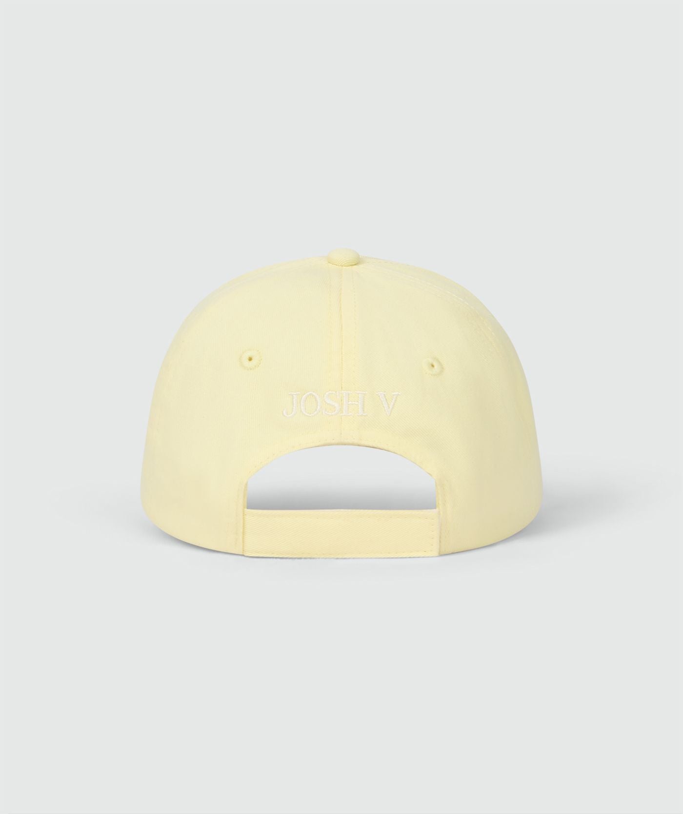 Boné com o logotipo HANNIE - amarelo manteiga