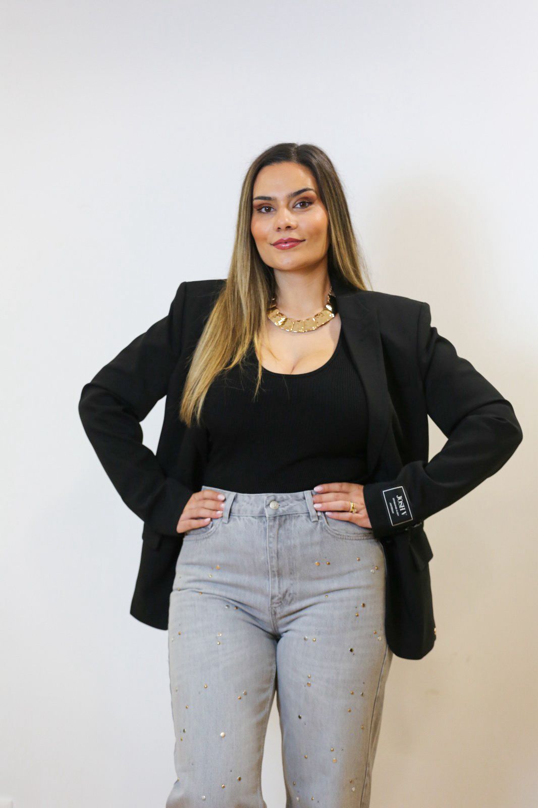 Blazer oversized NICK - preto