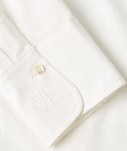 Blusa justa branco-creme