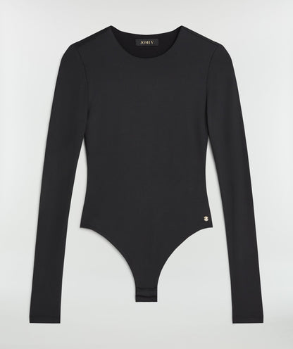 Body JV super ajustado preto