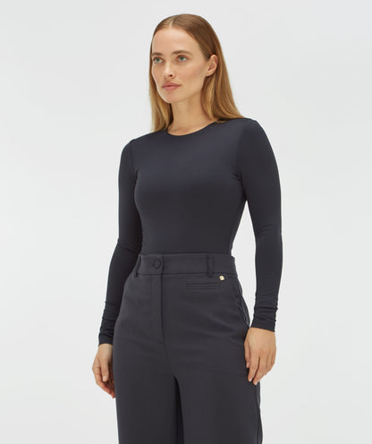 Body JV super ajustado azul