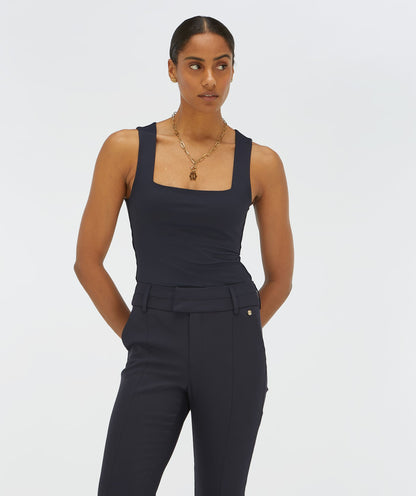 Blusa JV slim fit azul