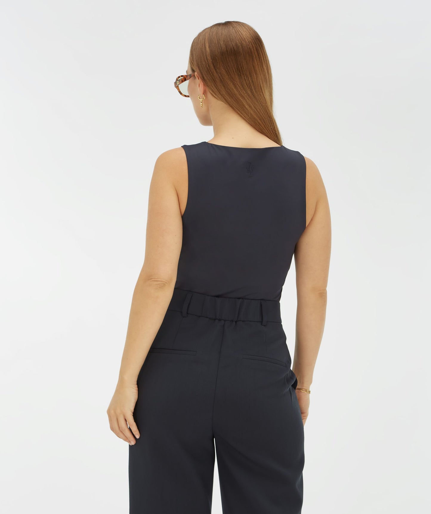 Blusa JV slim fit azul