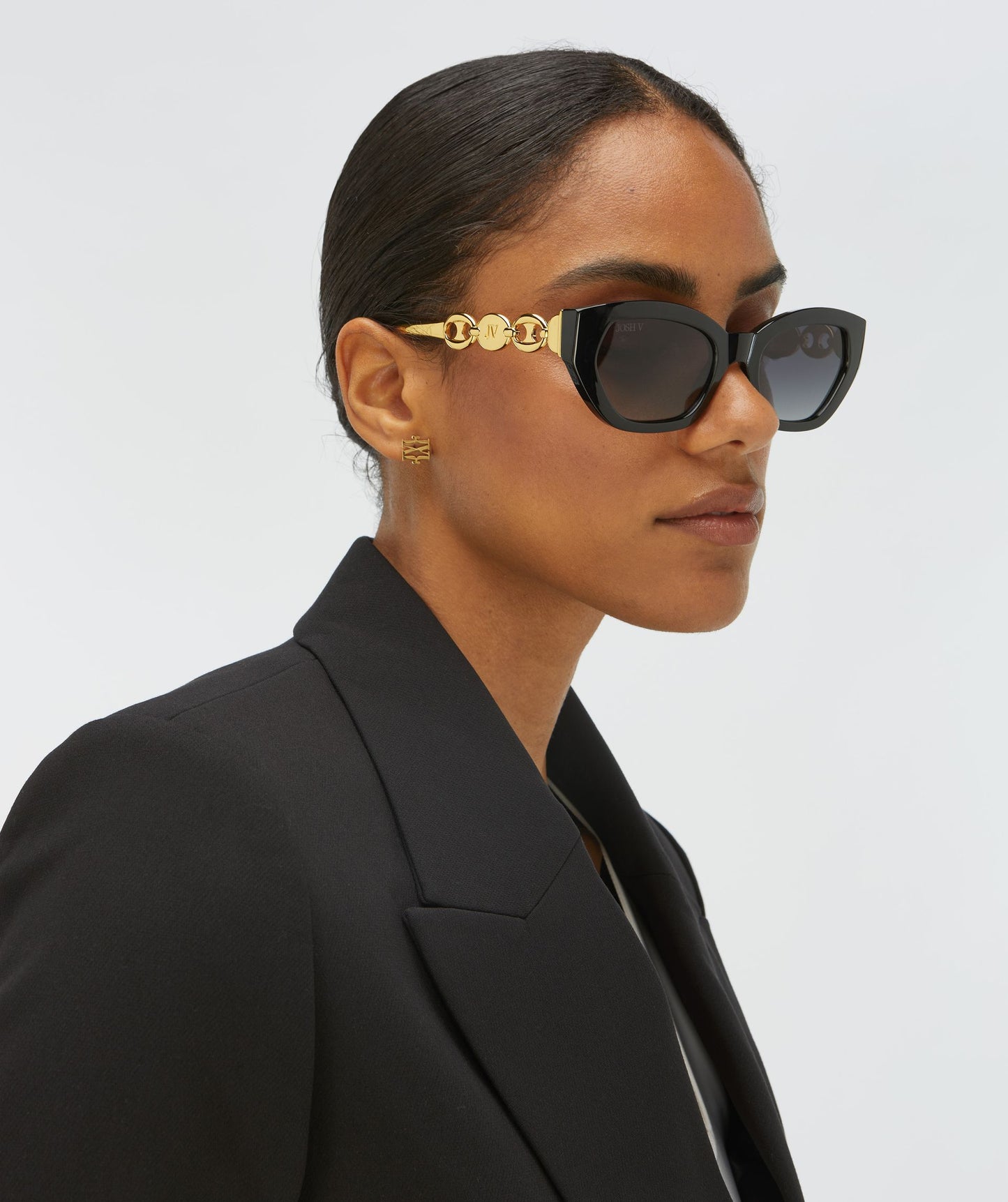 Óculos de sol JV preto