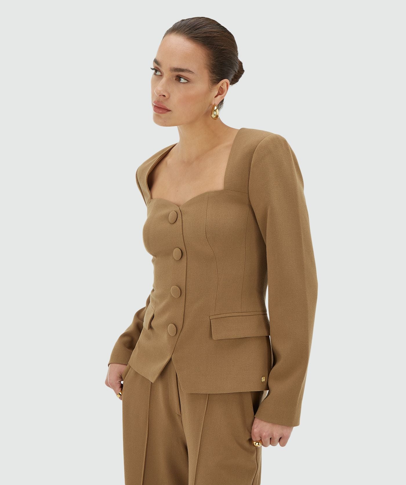 Top bustiê ajustado LISE