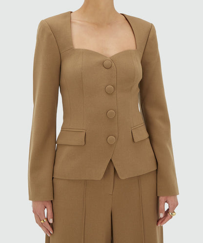 Top bustiê ajustado LISE