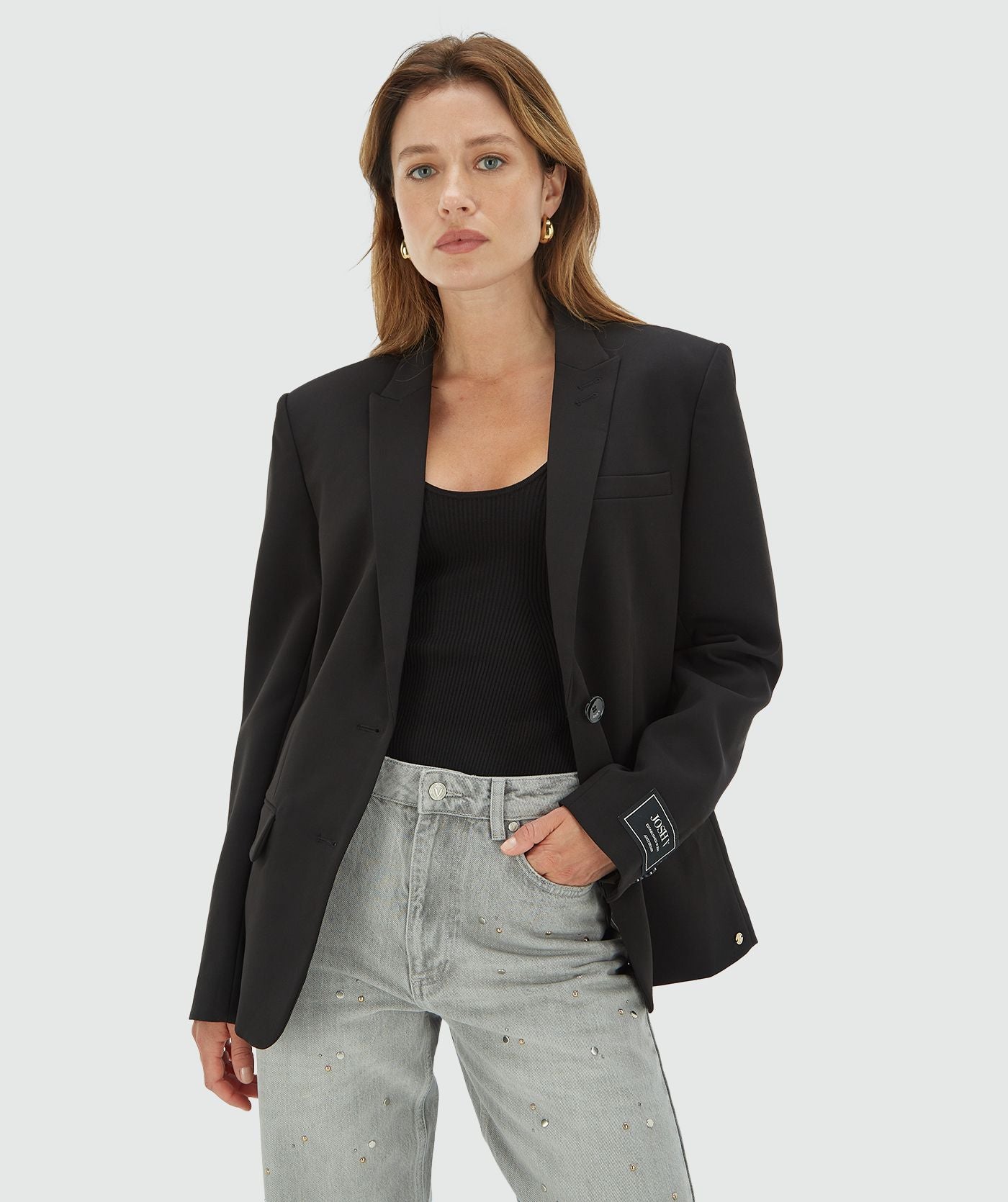 Blazer oversized NICK - preto